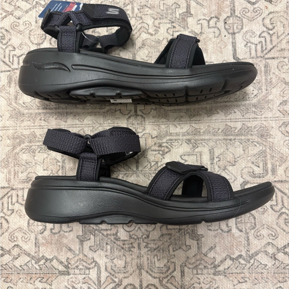 Skechers Black Sandals for Women - Picture 5 of 7
